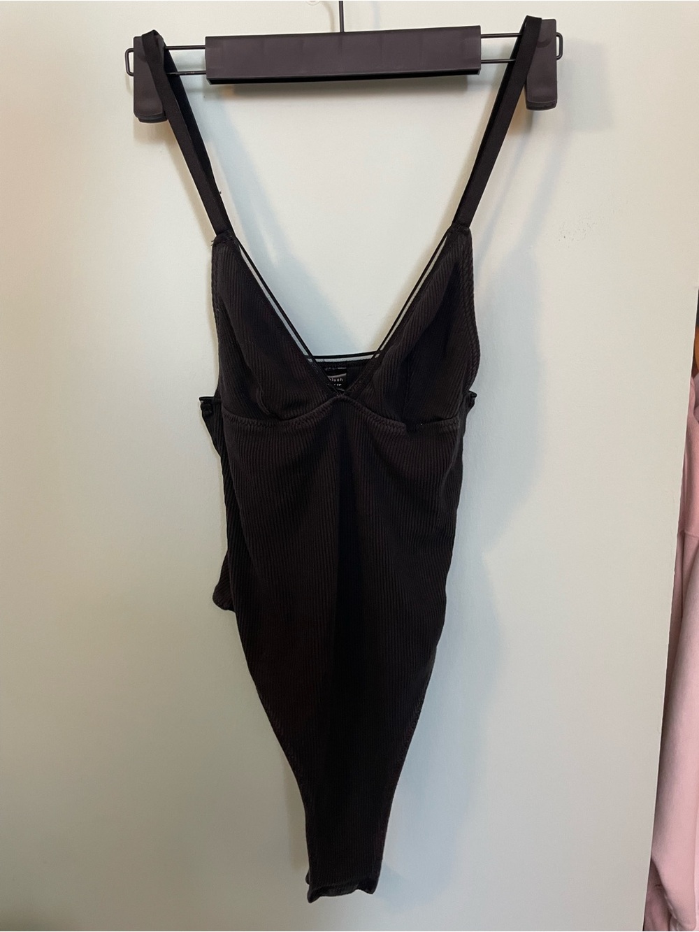 Blush Black Bodysuit